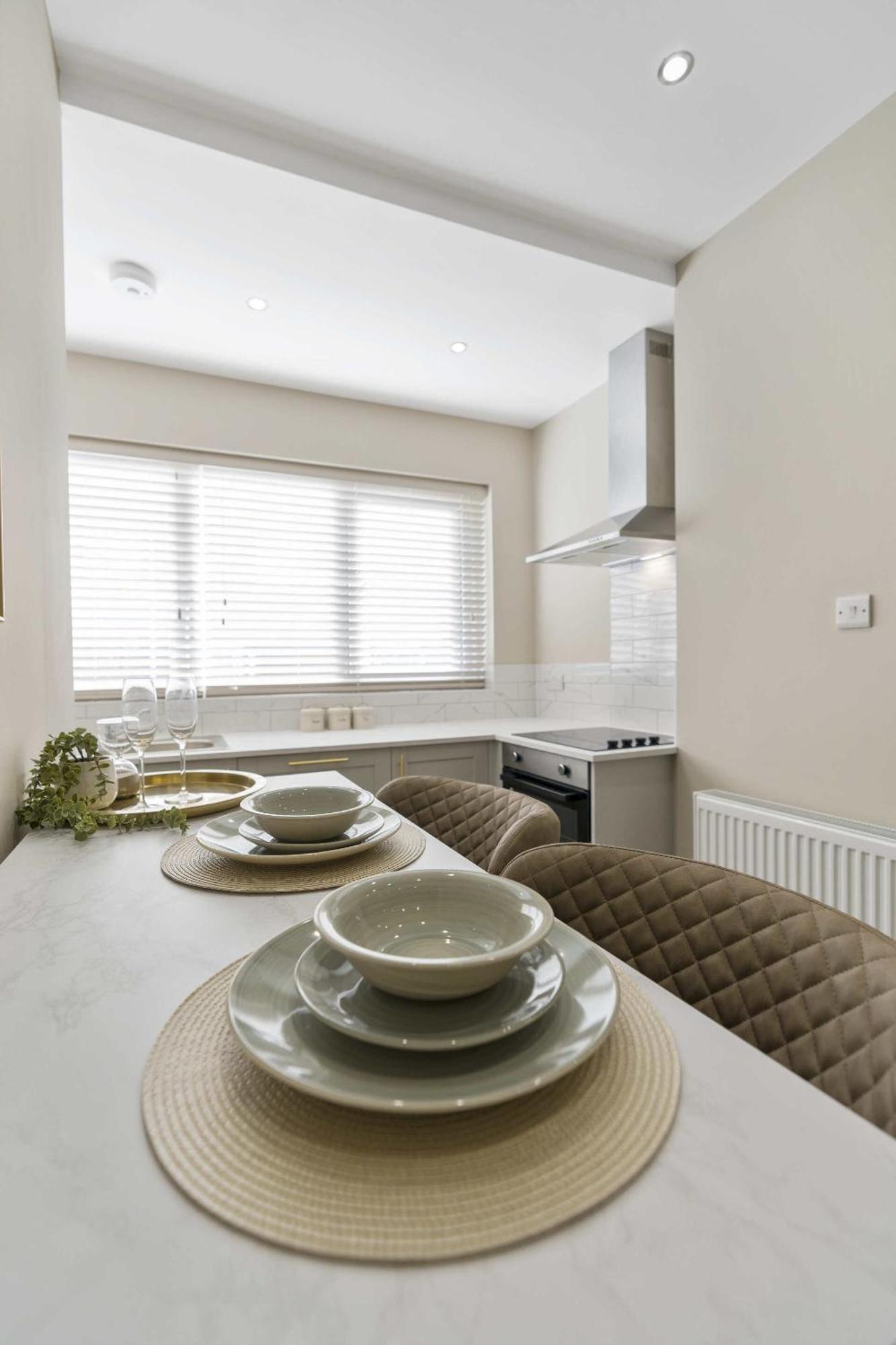 The Park Road Suites By Stamp Sa Blackpool Rum bild