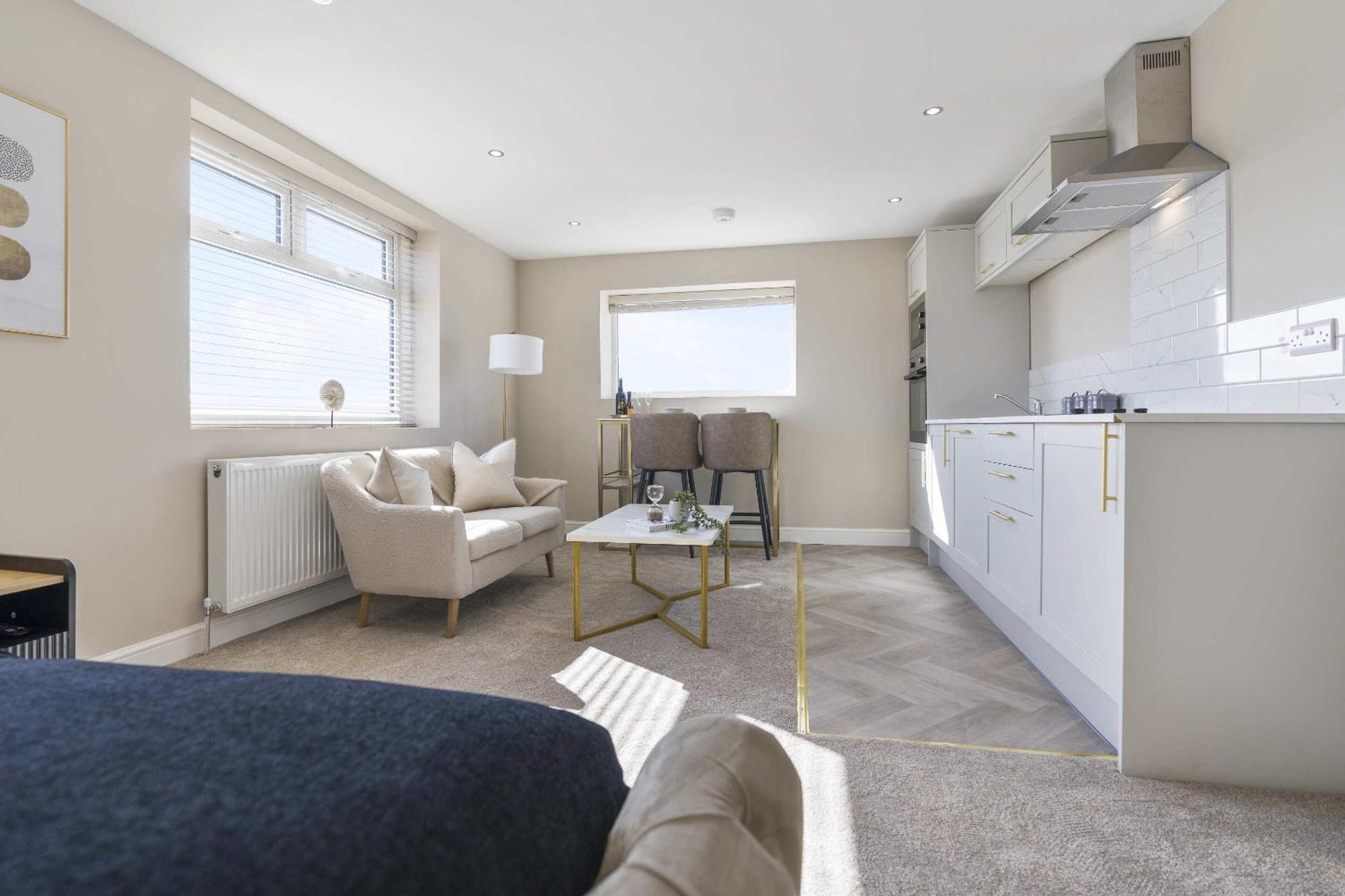 The Park Road Suites By Stamp Sa Blackpool Rum bild