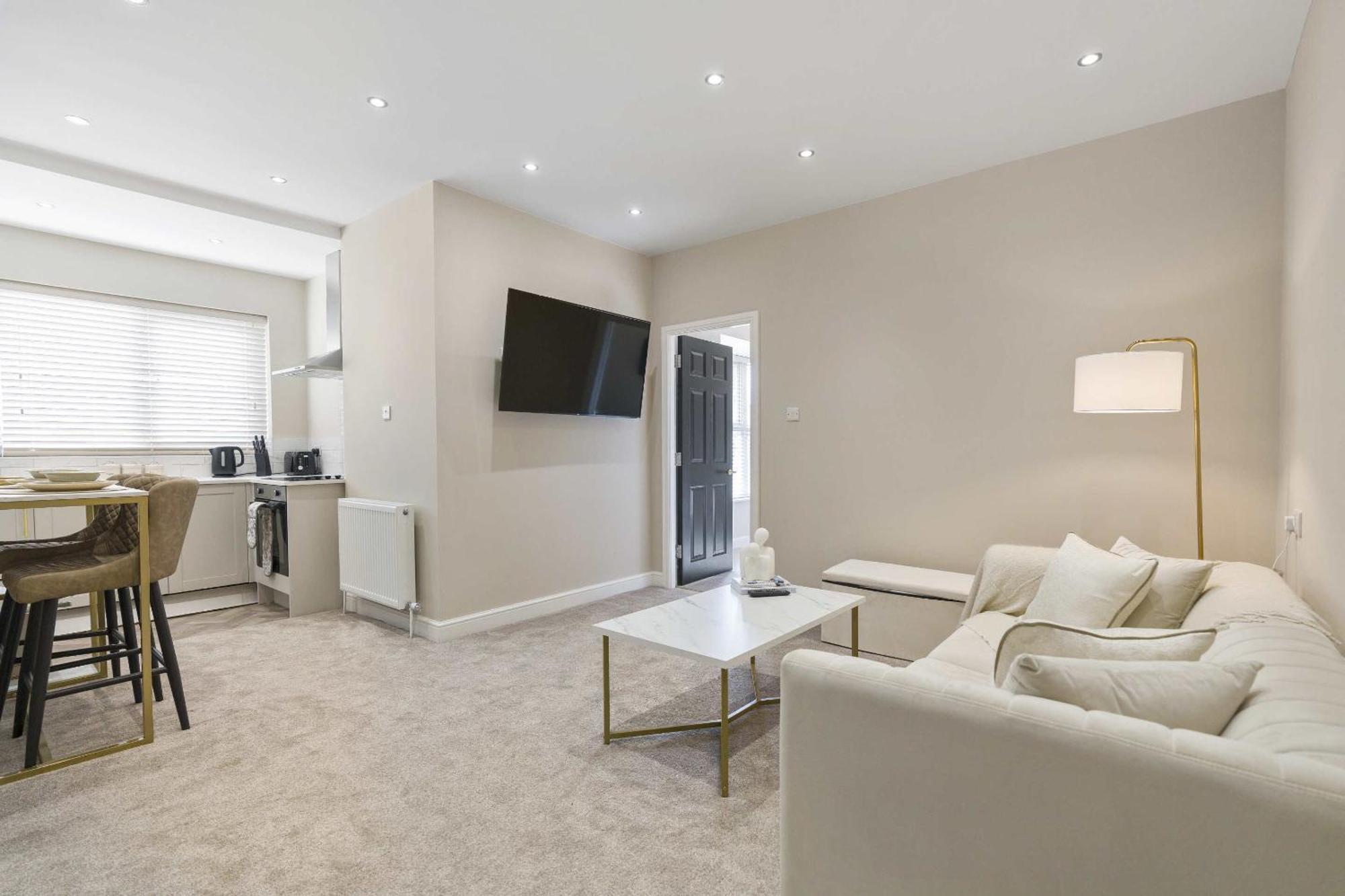 The Park Road Suites By Stamp Sa Blackpool Rum bild